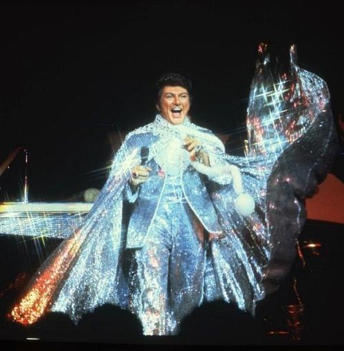 The legendary Liberace. I don’t know if he ever officially came out, but c'mon, did he really need to?