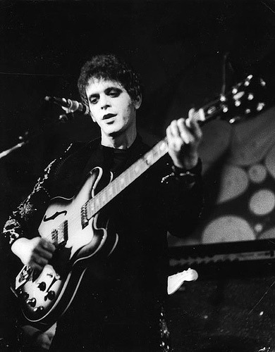 Out multisexual rocker, Lou Reed.