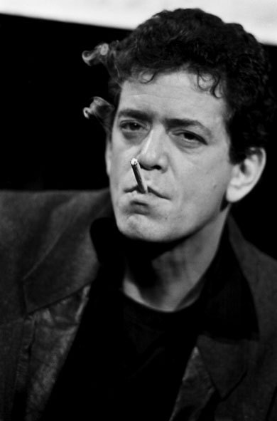 Out multisexual rocker, Lou Reed.