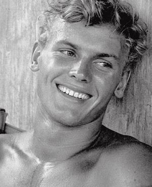 Hunky actor, Tab Hunter, the last of my National Coming Out Day photoblog, came out