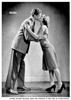 collective-history:  How to Kiss, 1942  Beautiful &lt;3