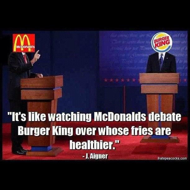 #politics #obama #romney (Taken with Instagram)