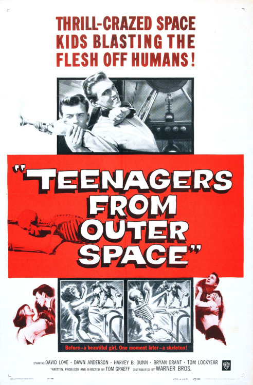 Porn Pics TEENAGERS FROM OUTER SPACE (1959)