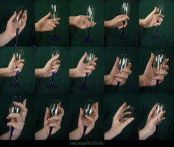 okamikyru:  Hand Poses by Melyssah6 I stumbled upon these and love them! If you struggle with hands (like me) these are great for practice and referencing. Thought I’d share my finds with other artists~. 