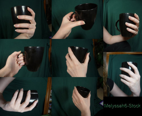 fuckyeahcharacterdevelopment:  paperseverywhere:  okamikyru:  Hand Poses by Melyssah6 I stumbled upon these and love them! If you struggle with hands (like me) these are great for practice and referencing. Thought I’d share my finds with other artists~.