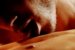 heyysourwolf:  mindlessmunkey:  Those Teen Wolf gifs turned up on my dash on the same day as those porny images. So I just couldn’t resist. (I think I have a problem.)  “It’s a scent marking thing isn’t it? Your saliva all over me? My chest, my