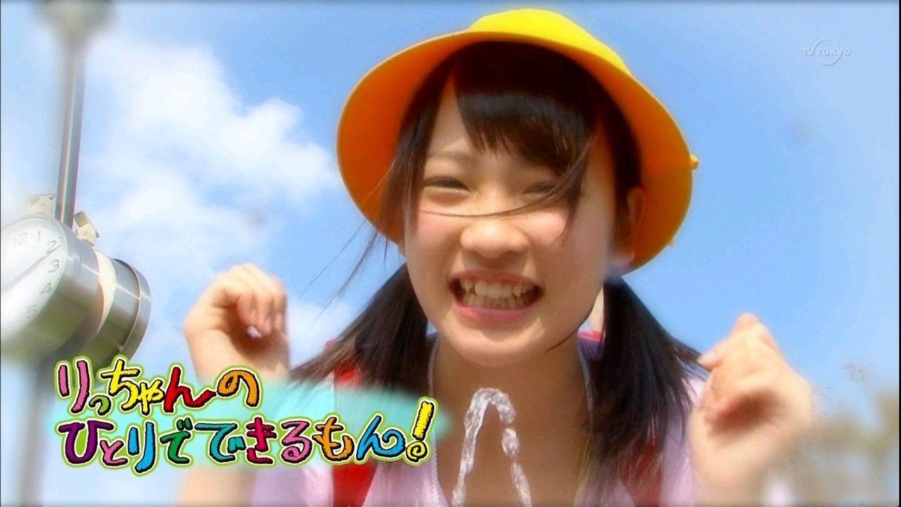 team4-ever:  川栄李奈 Part.5　＠週刊AKB(2012.10.12)