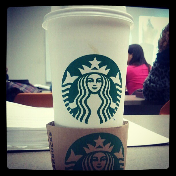 So..I was running really late. I tried to pay for my Starbucks with like two dollars
