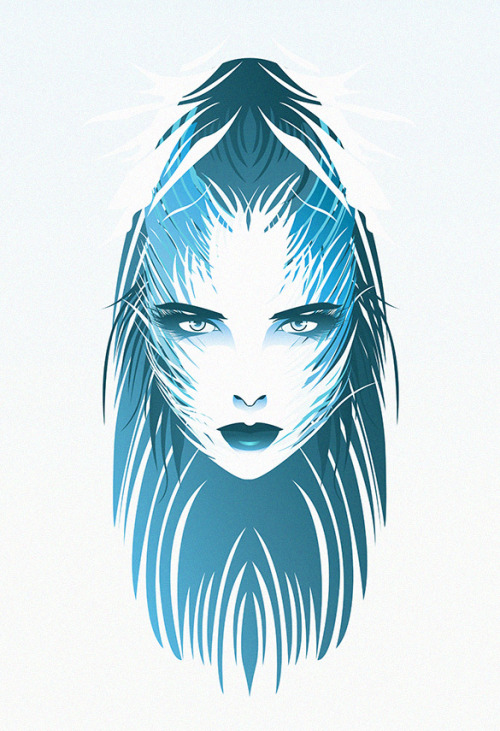 lohrien:  ‘Seasons’ Illustrations by Jeff Langevin
