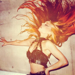 ladyxgaga:  Gaga for Vanity Fair Italy.
