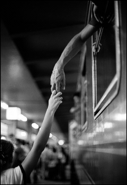 covetedcoast:  Italy, travelling by train Ferdinando Scianna