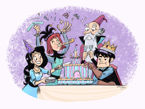 ktshy:
“  Oct 8 last year marked the date my brother Shaggy and I released our first self published comic Silly Kingdom, a project made possible by the generous donations and encouraging enthusiasm from our friends, family and readers from around the...