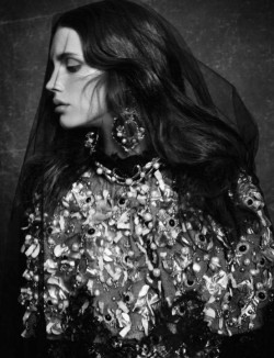 a-t-n:  ATN:  Publication: Vogue Italia October 2012  Model: Marine Vacth  Photographer: Paolo Roversi  Fashion Editor: Jacob K  