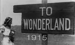  Alice in Wonderland in film - 1900s to 1950s part II 