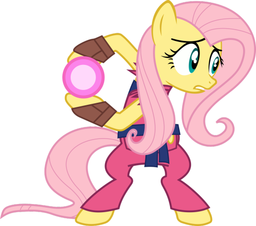 epicbroniestime:  Rhythm is Magic Hadouken Fluttershy by ~Chalcedonian