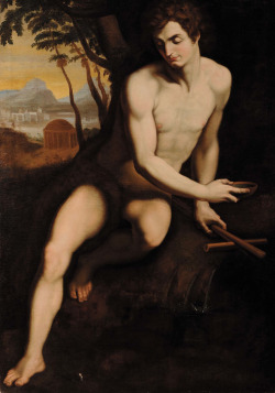 beardbriarandrose:  Cristofano Allori, Saint