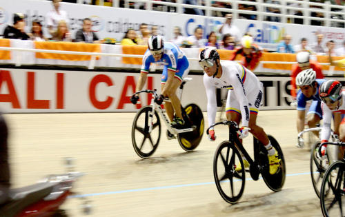 pahope: Fabian Puerta. Gold Medal. Keirin