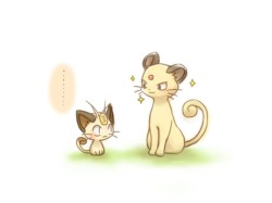 Meowth is my favorite Pokemon~ Why do people think thats weird?    