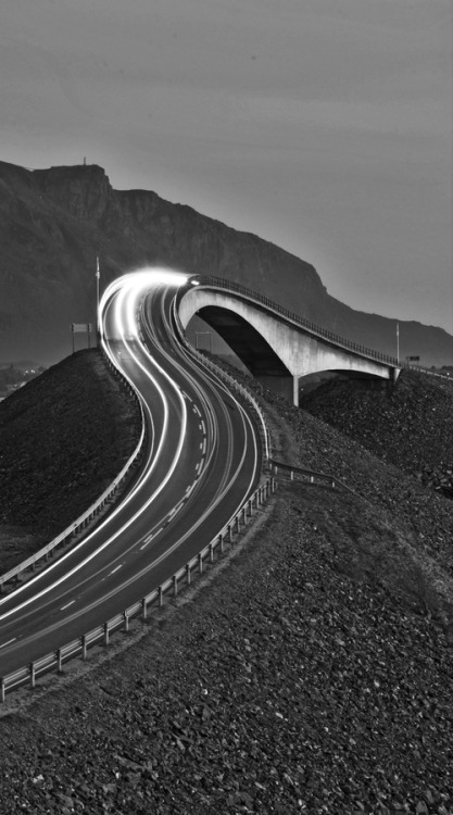 automotivated - (via 500px / Photo “Black and White Atlantic” by...