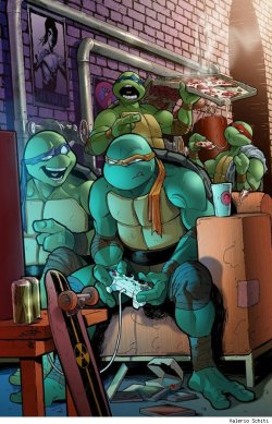 brianmichaelbendis:  Teenage Mutant Ninja