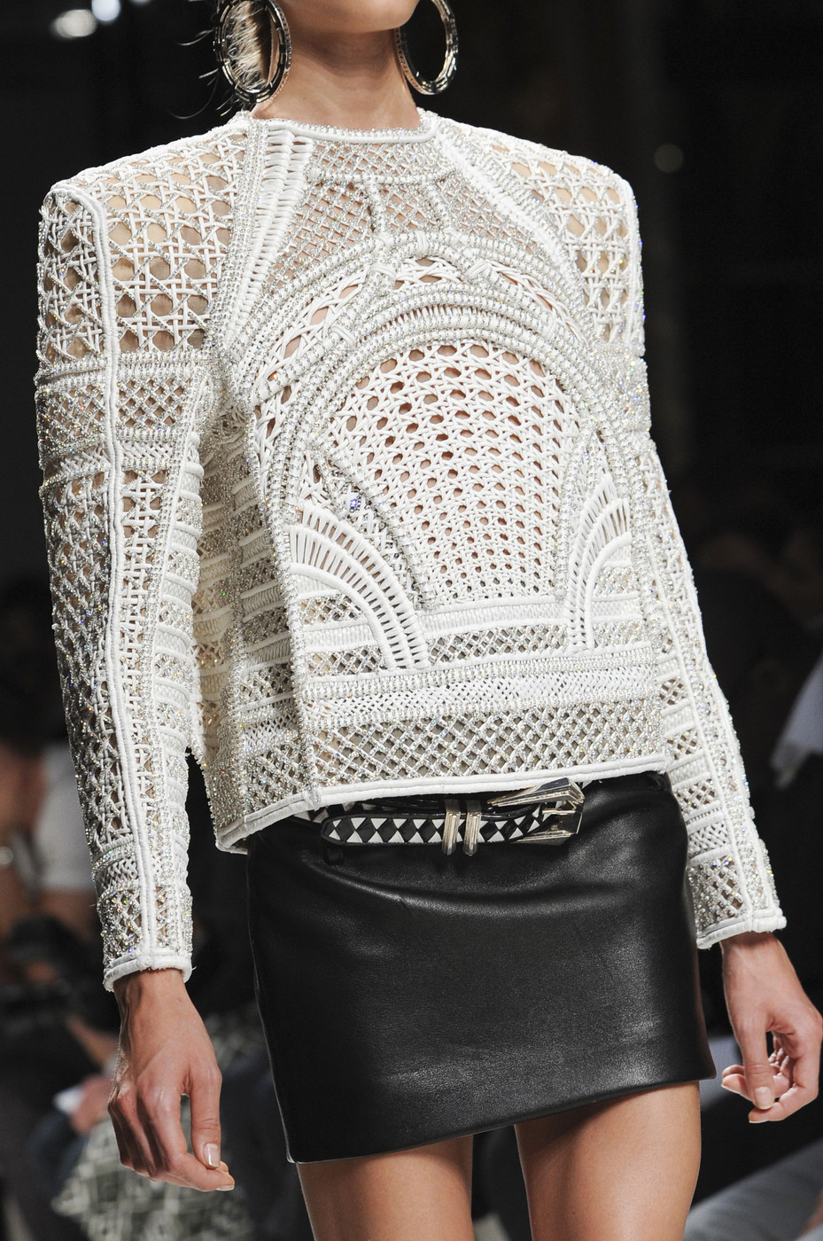 icy-fashion:  BALMAIN SPRING 2013   Shit this is killer