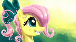 theponyartcollection:  Young Fluttershy by