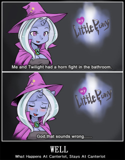 What Happens At Canterlot, Stays At Canterlot.