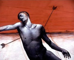   David Manzur (b Neira, Colombia, 1929): San Sebastián, 2000  