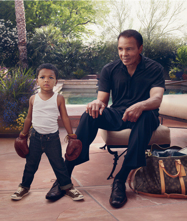 old-school-shit:  zizidur:  Muhammad Ali and his grandson  This is actually such a beautiful photo 