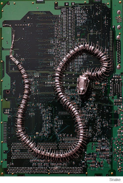 aeontriad: Circuit Board Sculptures by Peter