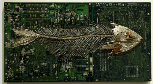 aeontriad: Circuit Board Sculptures by Peter adult photos