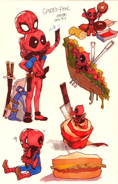 spideypoolverse:Mayer on pixiv