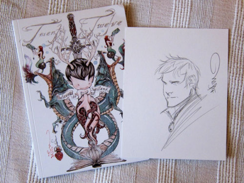cris-art:This week I received a sketchbook of the artist “Duss” (Streets of Gotham), along with a sk