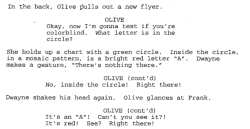 Peoplewhocaneatpeople:   Little Miss Sunshine Script + Gifs: Dwayne’s Colorblindness