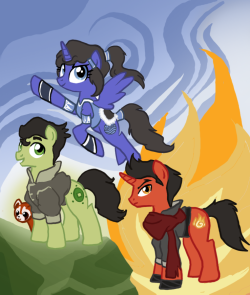 bronychilensis:  The Legend of Korra (Ponified