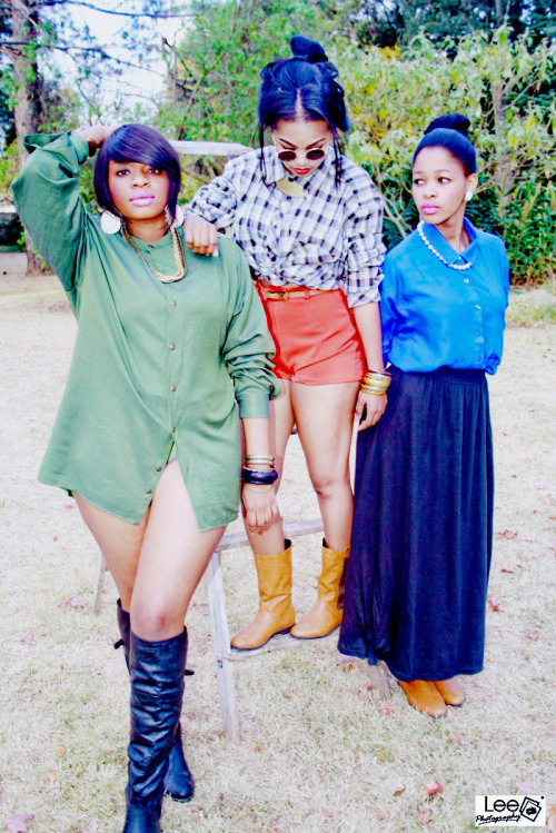 blackfashion:  Name: Lee, Tumi, Lulama  Location: South Africa  Submitted by:  www.leephottoshots.tumblr.com  Photographed by:  @ThickLeeyonce
