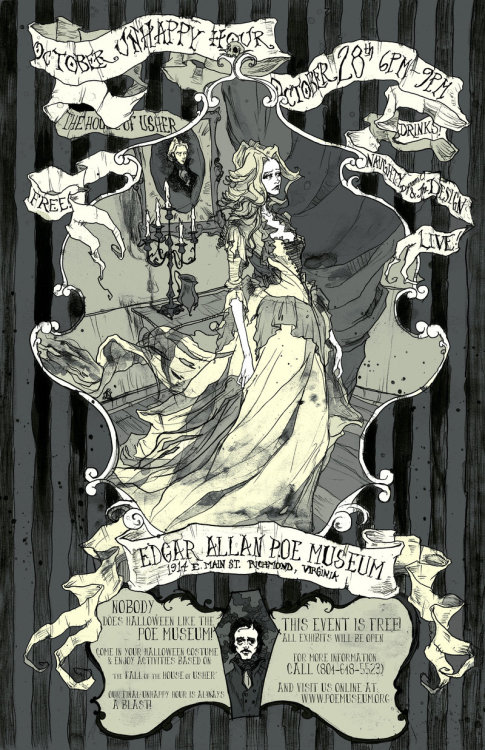 mortisia:  quietdaemon:   Edgar Allan Poe by Abigail Larson, on Tumblr  I absolutely love this series. Abigail Larson is a tremendous talent.  amazing work <3 