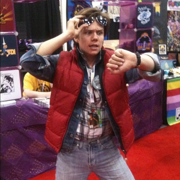 bohemu:  stereolights:  hufflepuffingtardisfumes:  This Marty cosplayer was so perfect