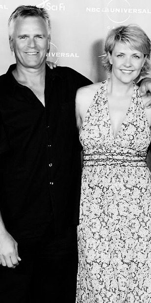 Amanda Tapping & Richard Dean Anderson 