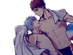 explicit-yaoi:  by 晩花 @ pixiv 