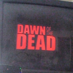 Watching #DawnOfTheDead with my baby :) 