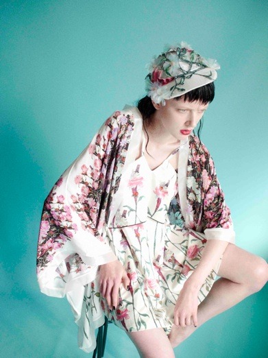 kateruth:Hermione De Paula SS13 CampaignPhotographer Kristin VicariFashion Editor Kate RuthModel Sad