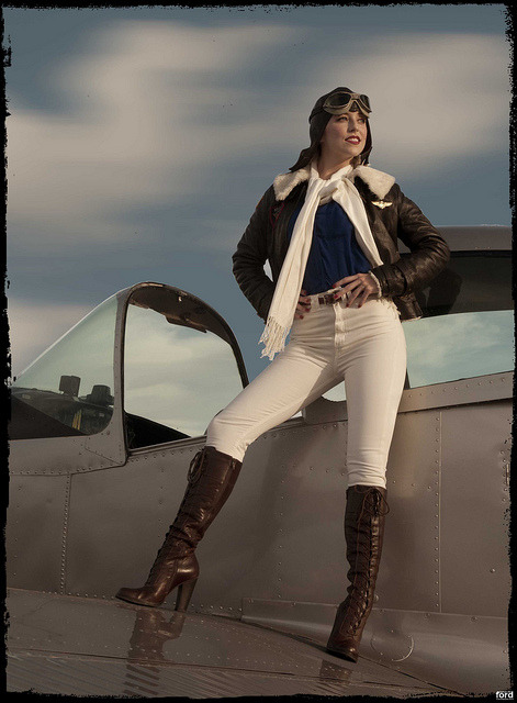XXX Aircraft Girl Bailey by airplaneguy photo