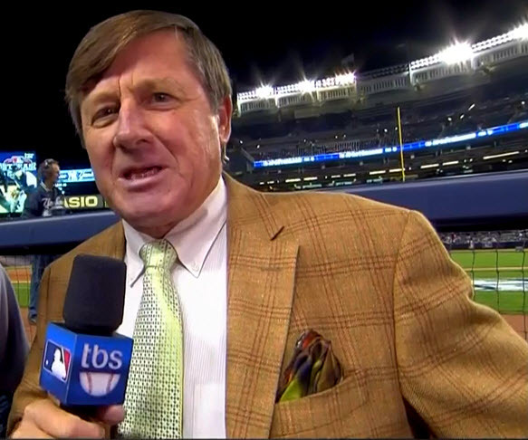 MLB ALCS Game 1 - Tigers @ Yankees
Craig Sager pre-game interview (closeup)