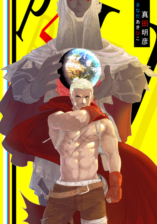 IMAGE : “Akihiko Sanada” FROM : “Persona 4 : Arena”ARTIST : Yuki(?) 