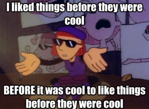 fuckyeah1990s:  Judy Funnie is a hipster… 