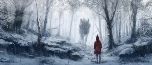 yourbadgrrl:  She wasn’t afraid of the Big Bad Wolf. But she should be… 