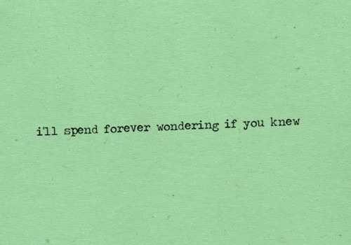 Clearly Misunderstood.