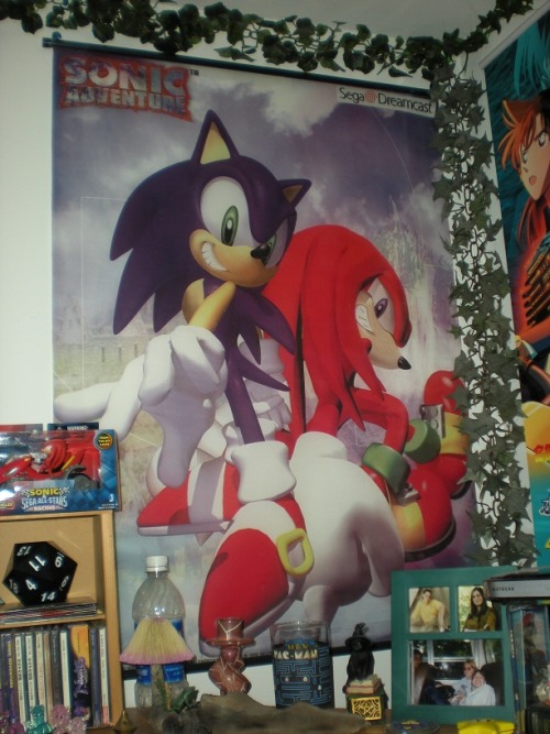 Sonic Adventure Wall Scroll
Hey everyone, just a quick update for my own convenience, much as I did with the t-shirts. I need to hang a basket in this corner, which partially obscures this scroll, so I figured I’d take the picture to post now so it...