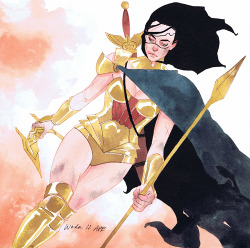 birdstump:  Wonder Woman, by Kevin Wada 